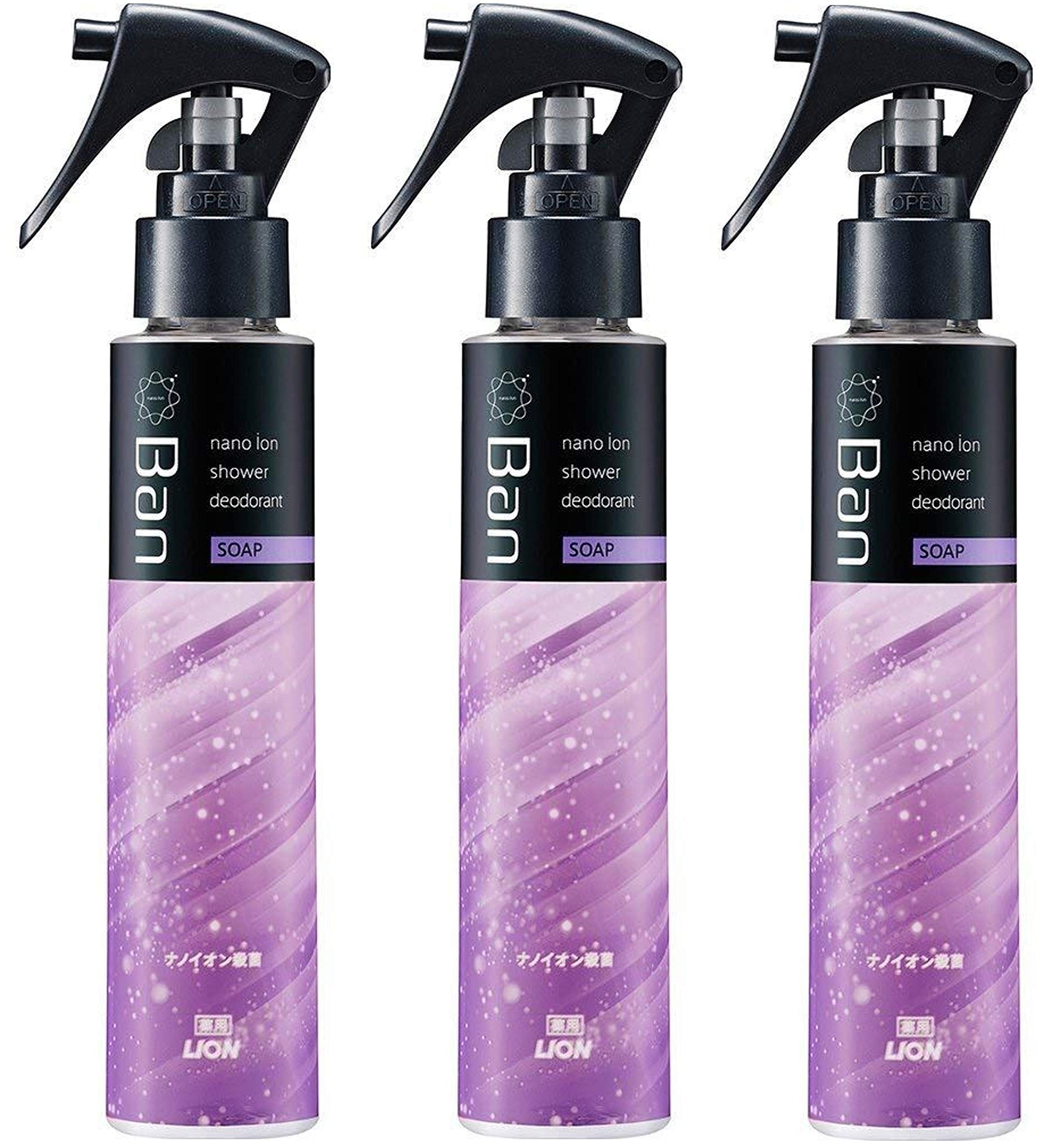 

of Ban Shower Soap 120ml x 3 [Set 3] Deodorant, Scent, (Quasi-drug)