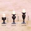 European Unique Metal Candle Holders Simple Wedding Decorations Bar Party Living Room Candlest Candlelight Dinner Props
