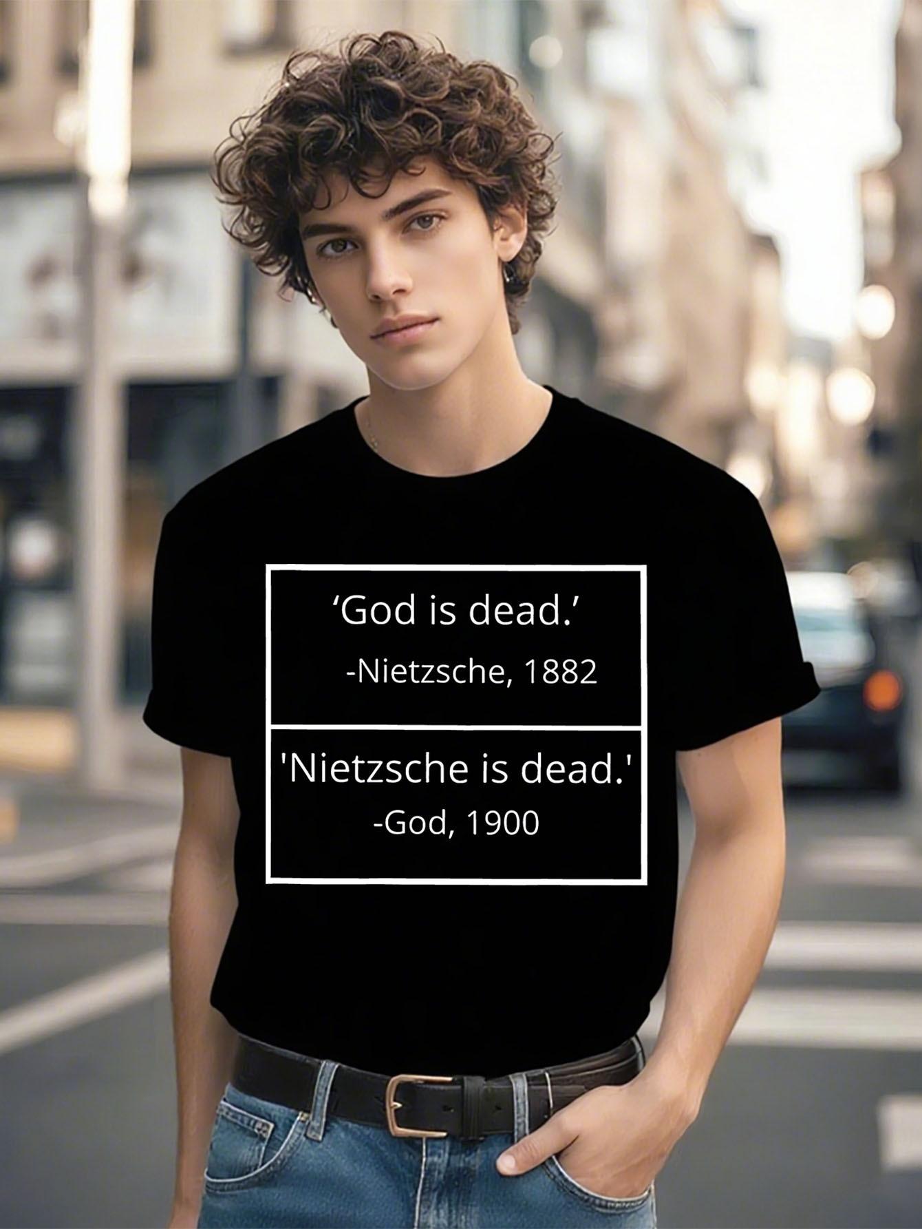 Philosophy Tshirt - God Is Dead XXXL