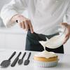 6 Pcs 5 Pcs Kitchen Baking Tool Set Silicone Oil Brush Spoon Knife Spatulas Kitchenware Bakewares
