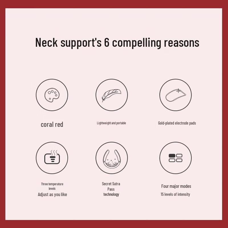 SKG Smart Neck Massager with Heat