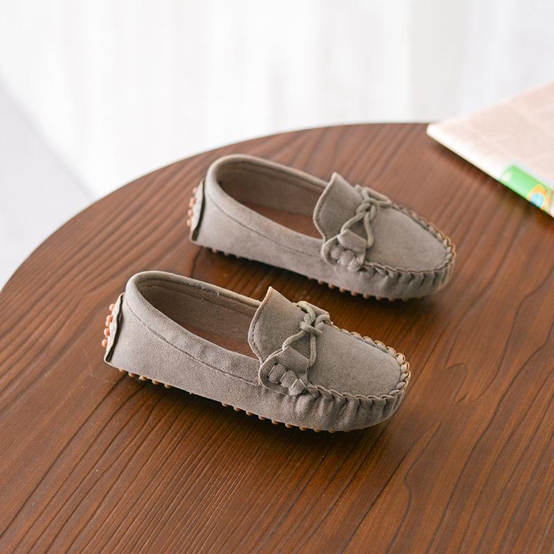 2023 Spring Kids' Bean Shoes: Girls' Casual & Boys' Fashion Student Footwear with Tendon Soles