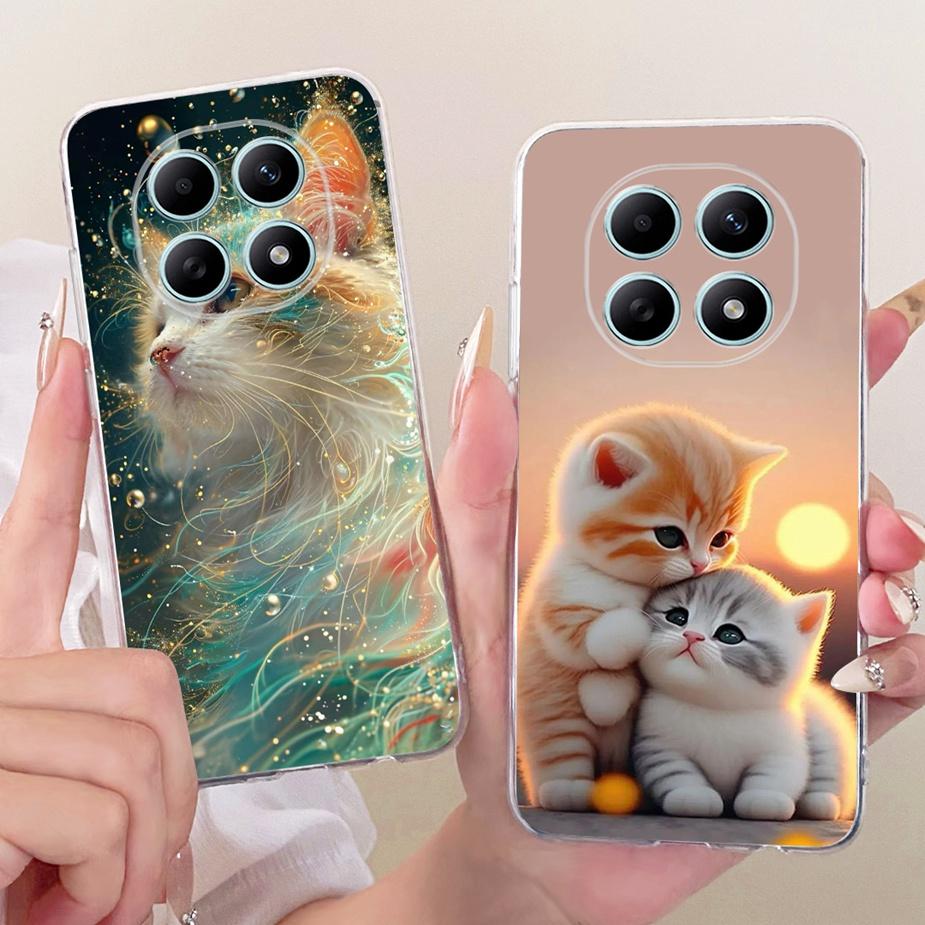 Für Xiaomi Redmi Note 15 Pro 4G Hülle Niedliche Katze Mode Bemalte Abdeckung Weiche Silikonhülle Für Redmi Note 15 Pro Plus Note15 5G Taschen