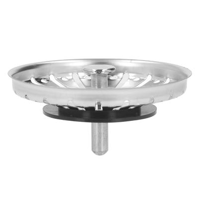 Kitchen Sink Strainer Basket Stainless Steel Thickened Kitchen Sink Strainer Stopper for Home