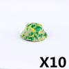 US Soviet British Soldier Figures Helmet M1ssh40 M3 Beret Military Accessories Building Blocks Toys For Children J004
