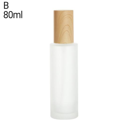 30ml/50ml/80ml/10g/20g/30g Leakproof Multiple Capacities Practical Reusable Frost Travel Cosmetics Bottle Empty Spray Bottle