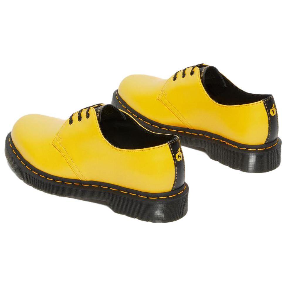 Dr. Martens 1461 Leather 3-Hole Simple Comfortable Low-Top Casual Shoes Unisex Casual Shoes Yellow 27265700