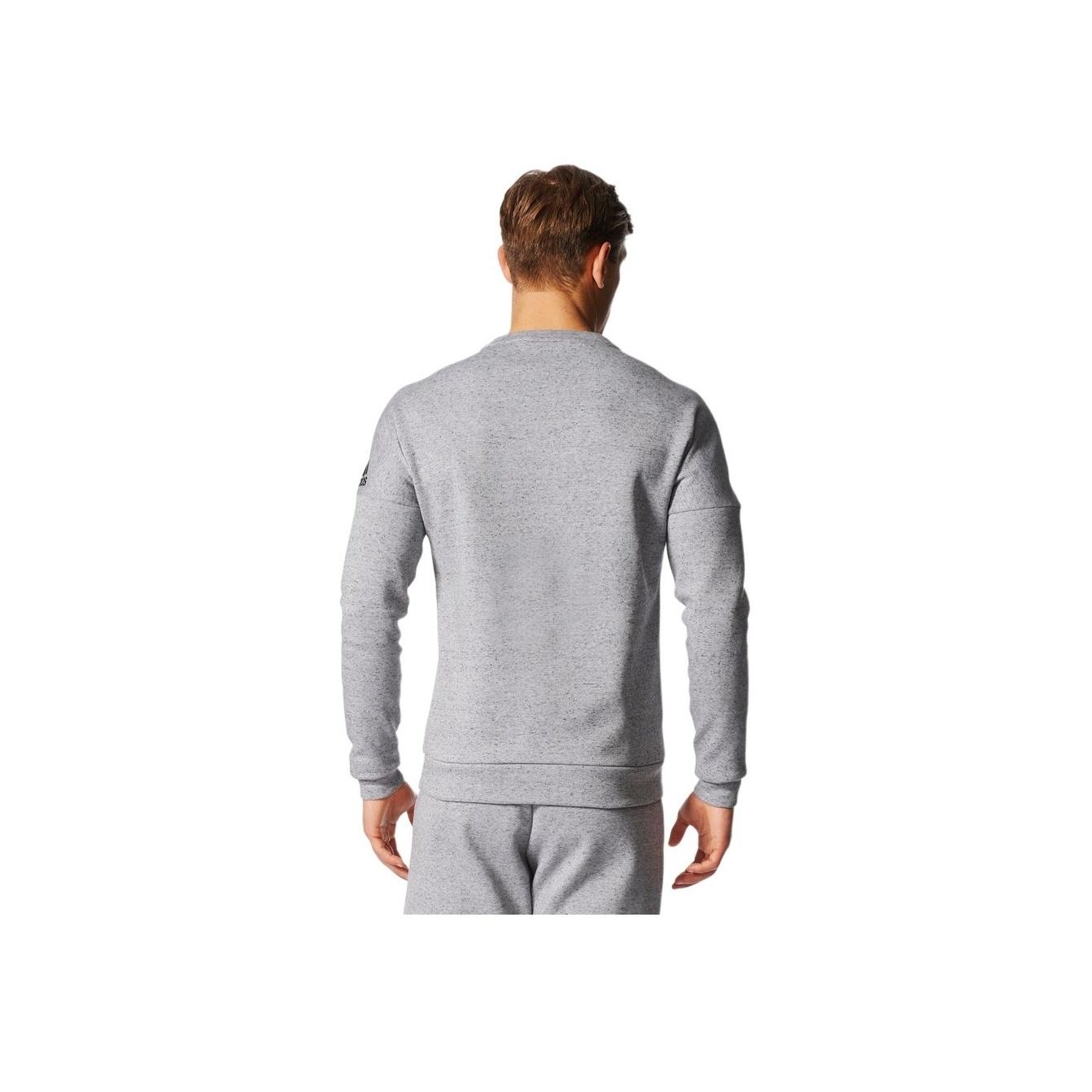 

Adidas Sports Lifestyle Series Comfortable Soft Crew Neck Pullover Long Sleeve Sweatshirt Men Sweatshirt Medium-Heather-Gray CF2404 L