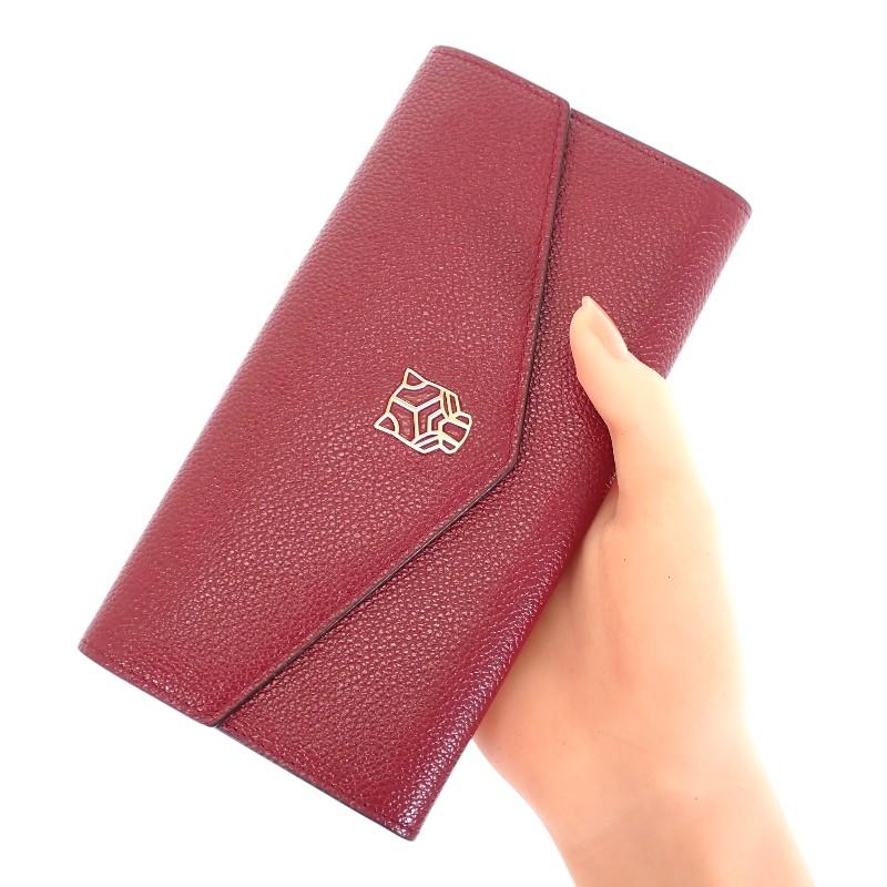 CARTIER  L3002080 Purse Bordeaux Calfskin Women