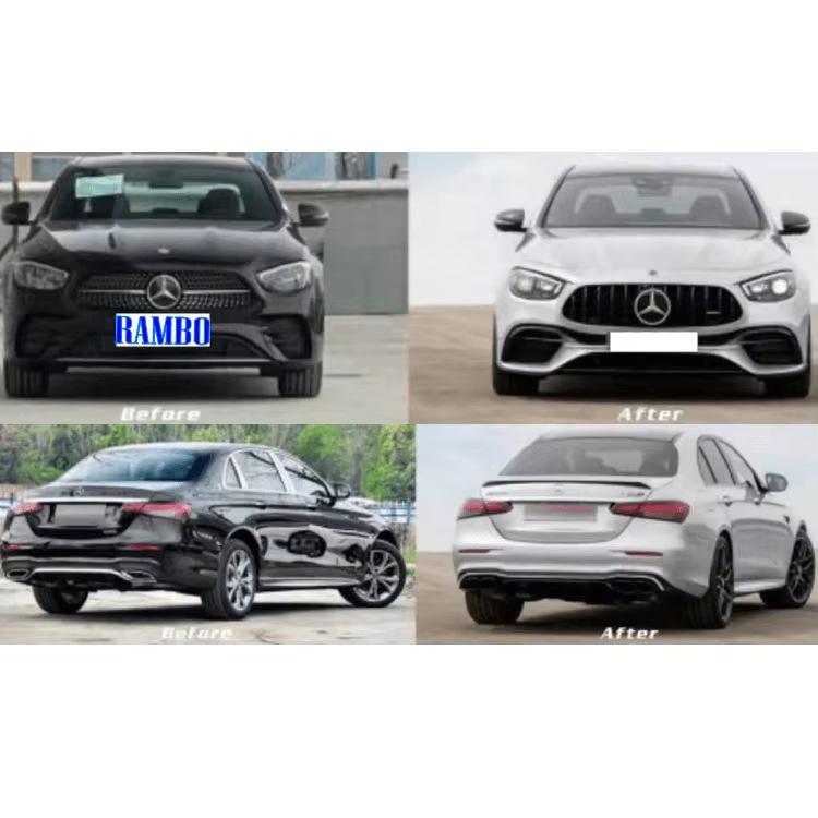 2021 E63-Style Body Kit for Mercedes W213 LCI E-Class