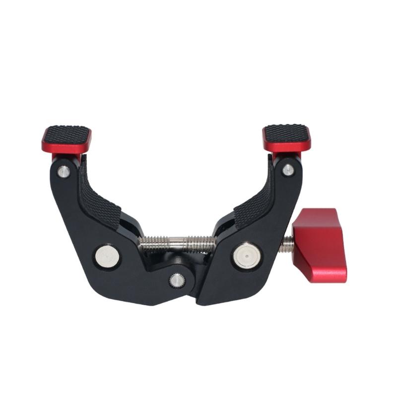 Heavy Duty Aluminum Magical Arm Clamp With Universal 1/4 3/8 Thread For Secure Camera Mounting Photography Accessories