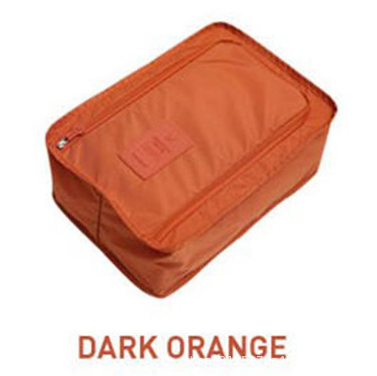 

Korean Style Waterproof Folding Shoe and Handbag Travel Dust Bag помаранчевий