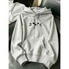 Fashion Versatile Women's Printed Sweatshirt Casual Comfort Hoodie Daily Hoodies Sweatshirts Women’s