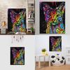 Animal Painting Canvas Wall Art With Handdrawn Design For Living Room Decor