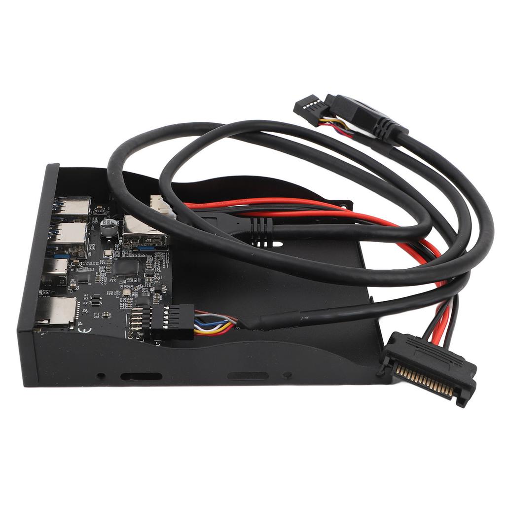 USB3.2 GEN1 Typ C Diskettenlaufwerk Panel 5Gbps Plug and Play 3,5 Zoll Frontpanel USB3.2 19PIN Hub für WIN XP 7 8 10 11