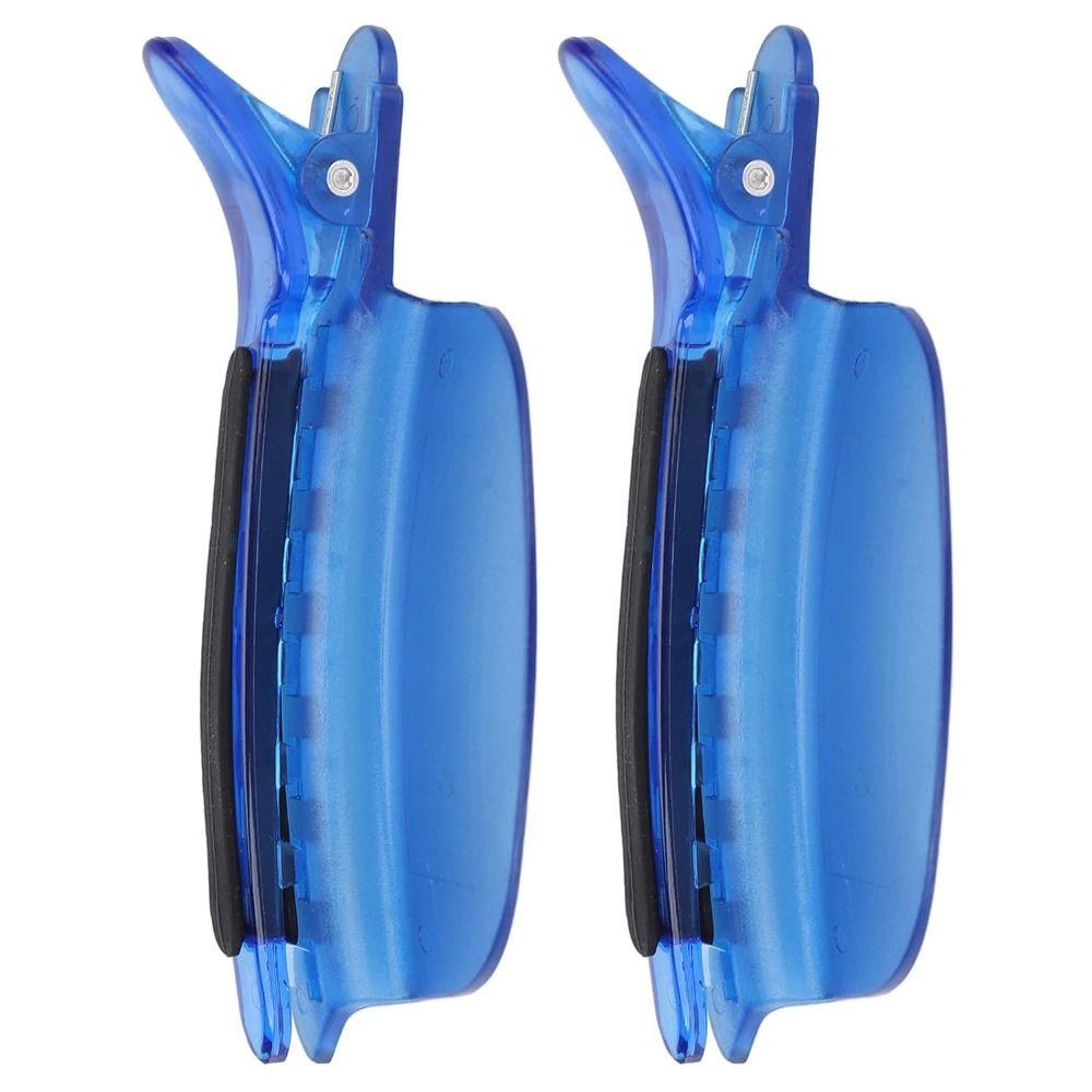 1/2PCS Heat Insulation Sectioning Clips Blue Hair Clips  for Wig Extension Hair Highlighting