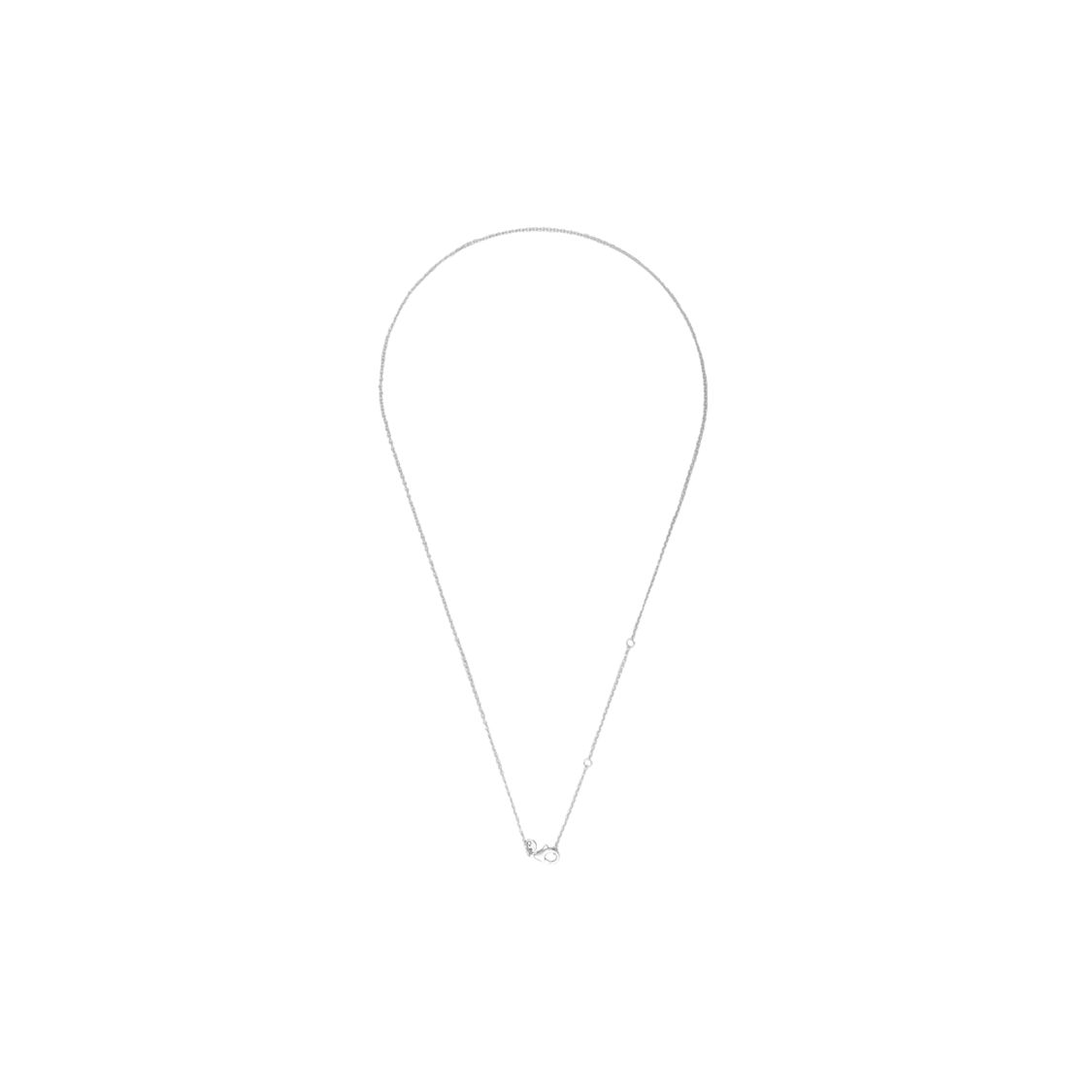 Pandora Basic Simple Chain DIY Choker Necklace Cable 925 Silver Women necklace 590515-45 Box