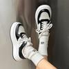 Thick-soled Autumn and Winter New Ins Trendy Suction Film Sole Leather Velvet Casual Board Shoes