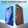 AZNS K1 Series For iPhone 17 Case Calf Texture Anti-Drop PU+TPU Phone Cover