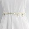 New Pearl Tassel Women's Sweet Decorative Dress Pearl Waist Chain Korean Version Versatile Multi-Layered Fashion Belt