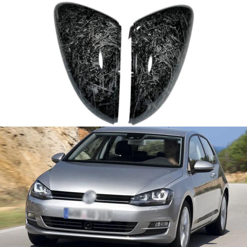 Volkswagen Golf 7 Rearview Mirror Forged Pattern Housing Cover