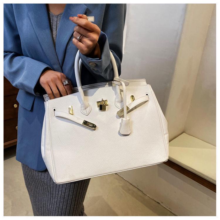 2021 Trendy Korean Style Women's Luxury Textured Crossbody and Shoulder Bag, Versatile Fashion Handbag