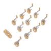 Brass Watch Mainspring Winder Set Watch Crown Winder Tool for Watch Repair Wristwatch Maintenance