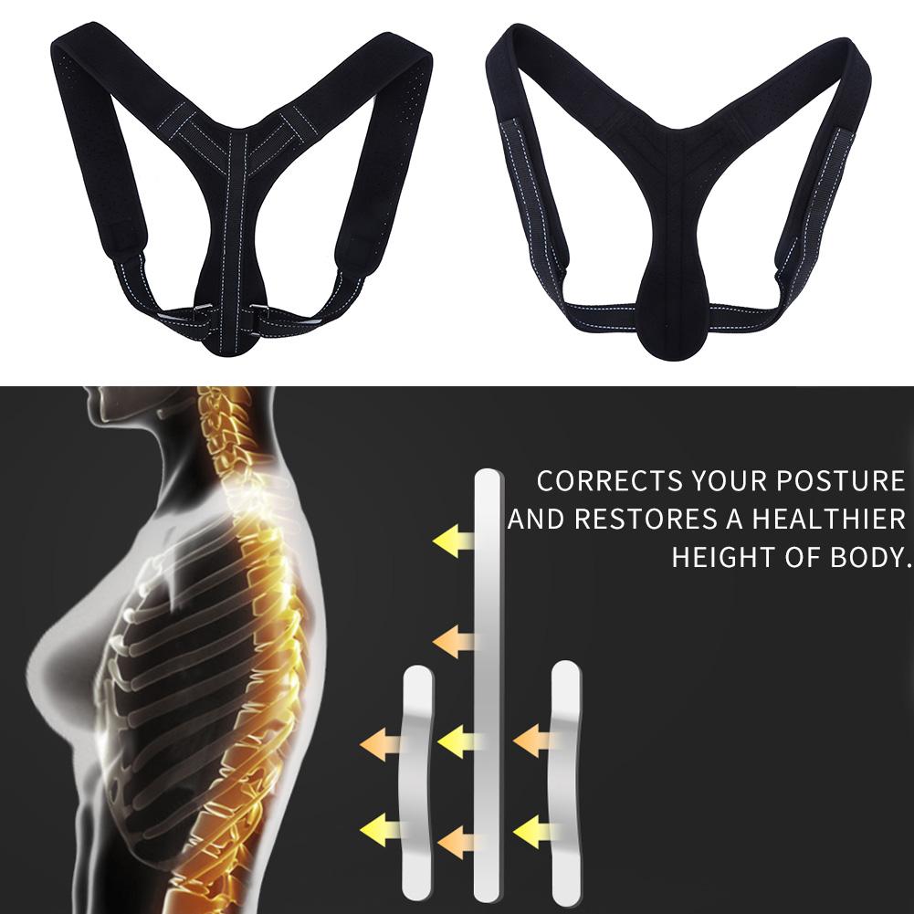 Adjustable Posture Corrector Back Support Corrector Belt Humpback Correction
