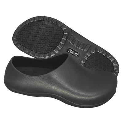 Hazako Chef Shoes for Men and Women, Black, Kitchen Clogs, Non-Slip, Waterproof, EVA Resin [Black, 39, 25.0 Cm]