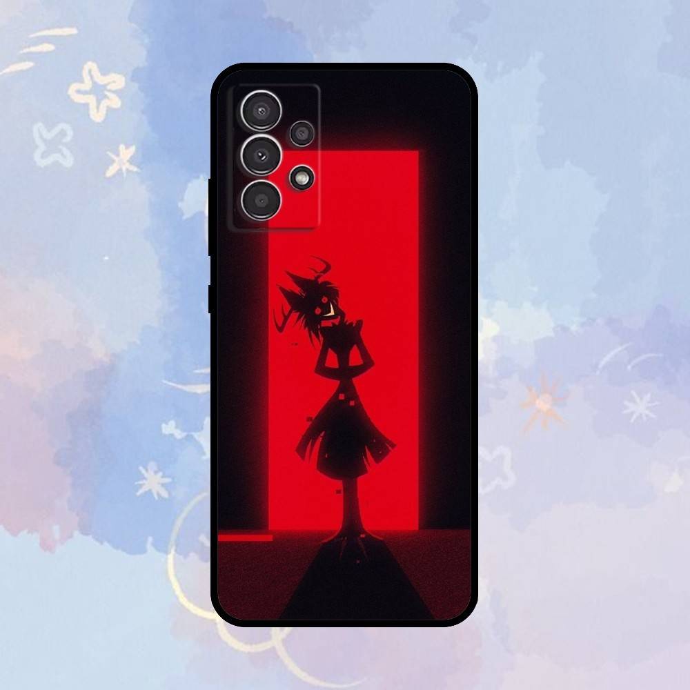 

AAA H-Hazbins-Hotels Phone Case For Samsung Galaxy A73,A72,A71,A70,A53,A52,A51,Others Soft Black Cover Samsung a31