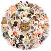 50Pcs Funny And Realistic Cute Cat Stickers For Laptop Helmet Phone Case Decal Sticker Story Store