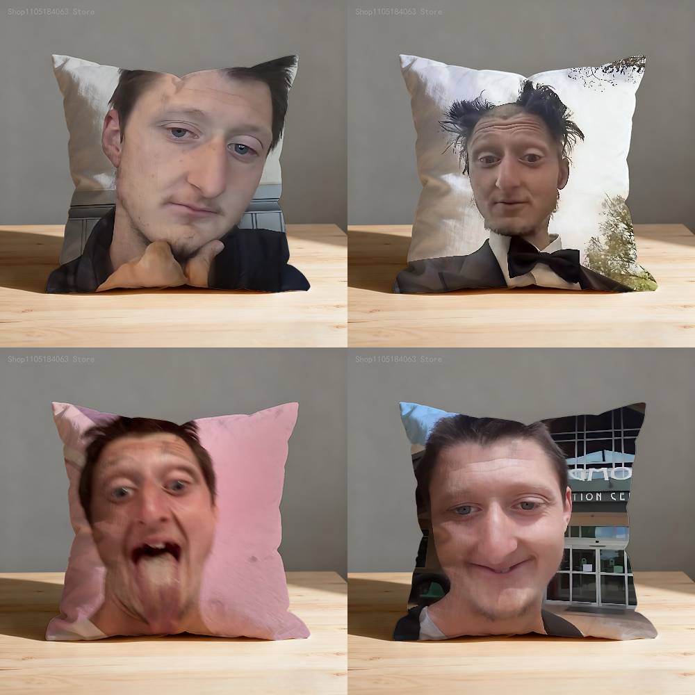 Creative Homewares Unisex Daniel Larson Selfie Throw Pillow Case For 55X55cm 40X40cm 45X45cm 50X50cm 30X30cm Square Office Pillowship Cover