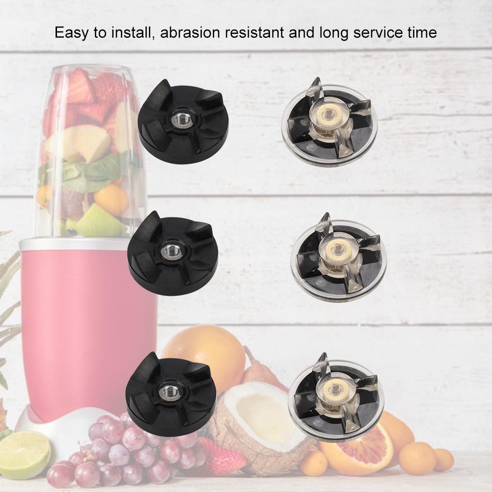 3 szt. Gumowe zębatki ostrza 3 szt. Zębatki podstawy Zestaw części do blendera Akcesorium do sokowirówki Zamiennik