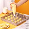 1M/2A/2F/6B Spritstans för tårta DIY Glasyr Spritsmunstycken Bakverkstips Fondant Tårtdekorationsspets Munstycke i rostfritt stål Bakverktyg