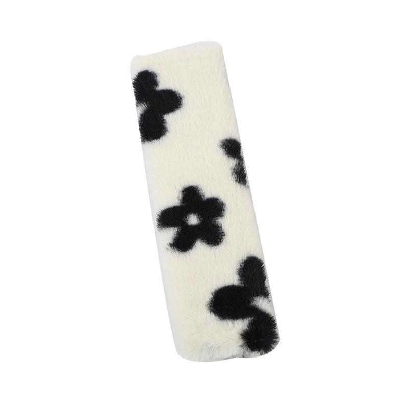 Plush Solid Color Car Seat Belt Shoulder Pad