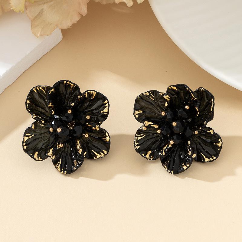Elegant Camellia Earrings