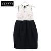 YOKOCHAN Black Cotton Blend Lace Sleeveless Dress Dress 36 blackUsed