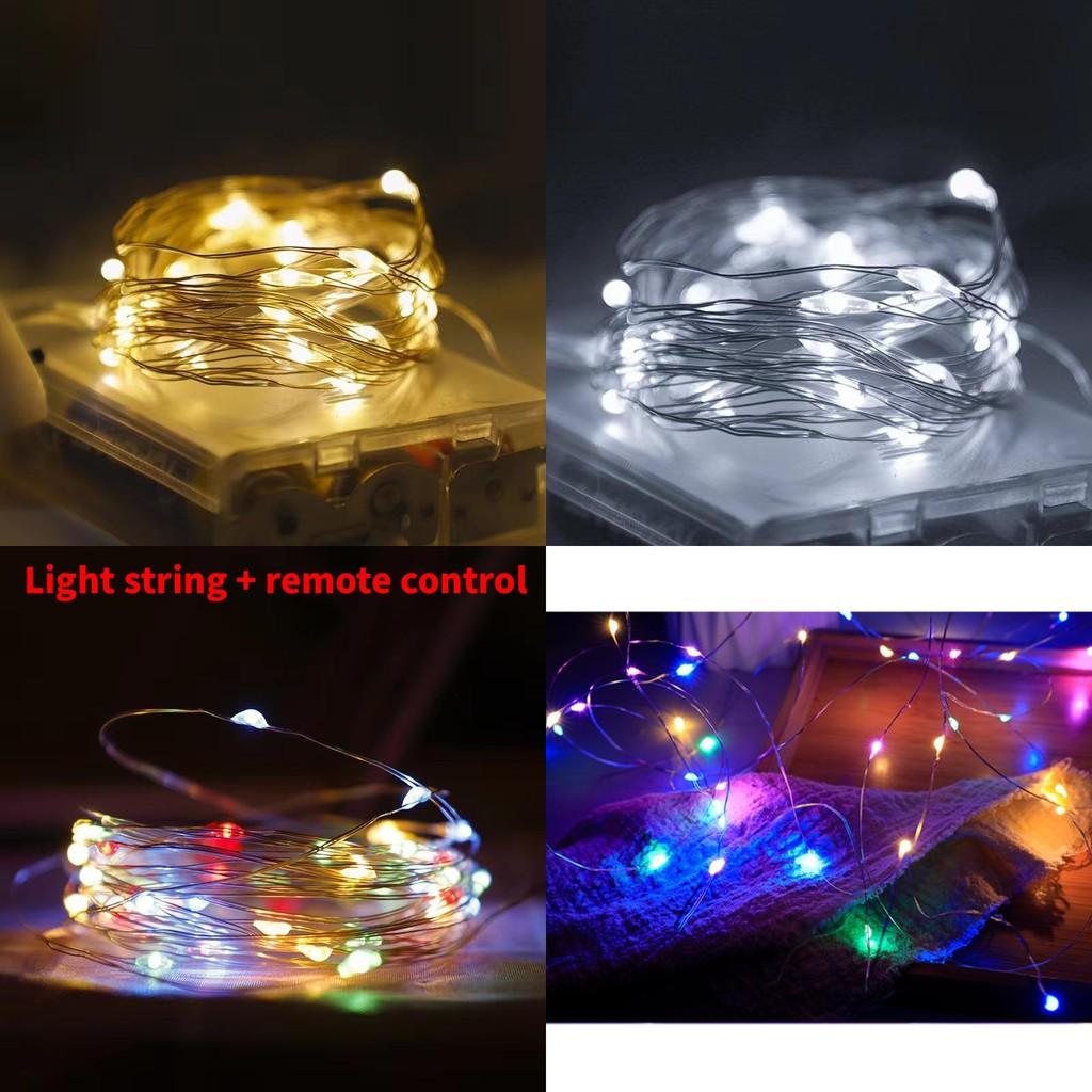 Battery Box Copper Wire Led String Light For Christmas Decor And Festive Events