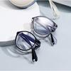 New Outdoor Folding Portable High-definition Ultra-light Reading Glasses, High-end Anti-blue Light Reading Glasses for the Elderly