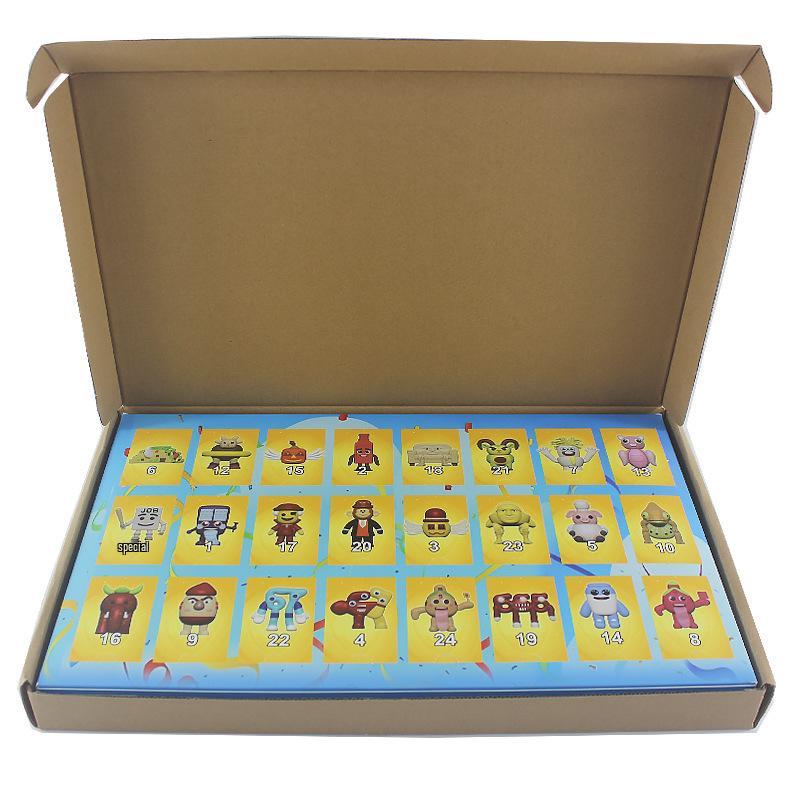 Brain Rot Game Ornaments: 24 Model Doll Set (220g)