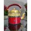 Hand Painted Designer Aluminium Kettle for Tea/Coffee, Home Décor& Gift Purpose. Capacity 1 L,