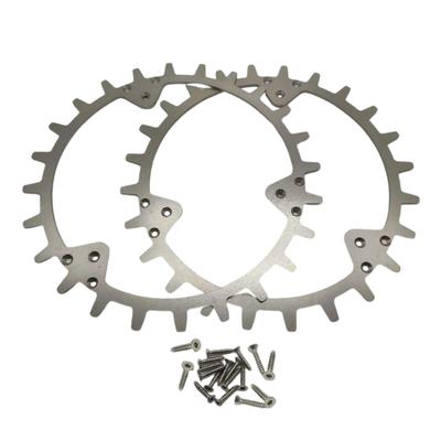 Robotická sekačka na trávu Trakční kola Pneumatiky Zvyšující přilnavost Plastové hroty Pro mokrý nerovný terén Zvyšující přilnavost na mokré trávě