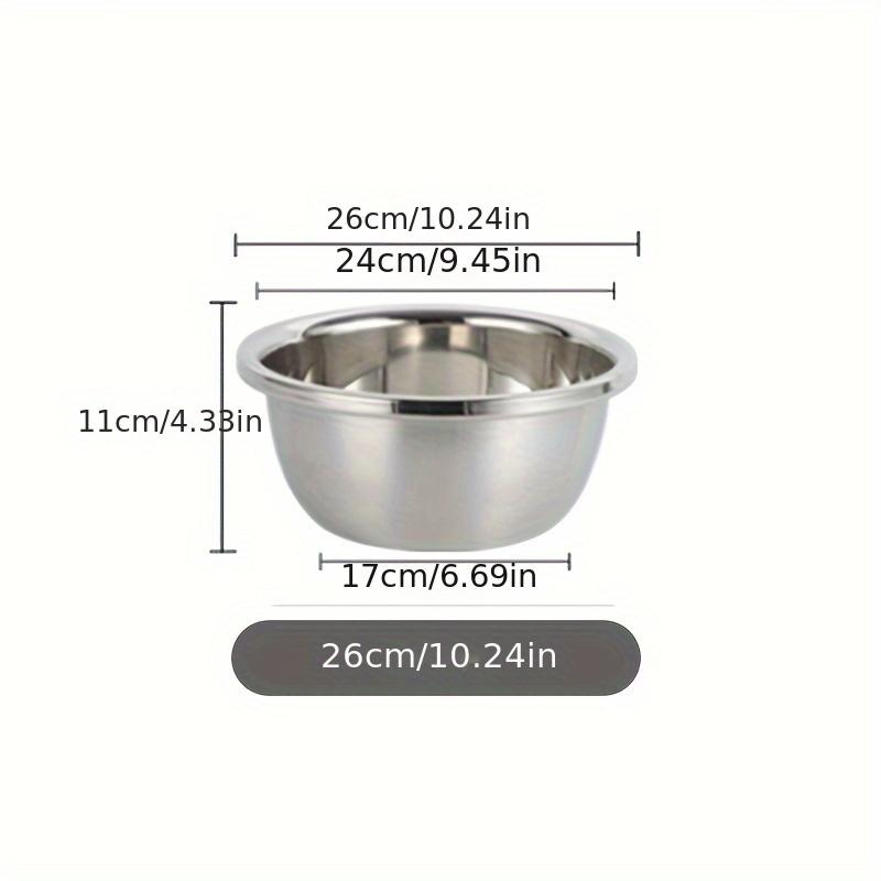 KEMORELA Large Stainless Steel Dog Bowls Metal Premium Bowl for Pets Sturdy and Durable Thick Smooth Metal Food and Water Dishes