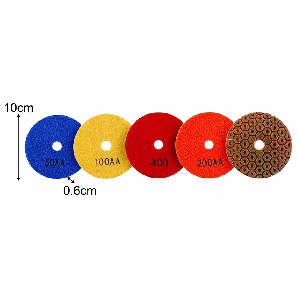 Polishing Pad Super Diamond 4 Inch 400# 50# Concrete