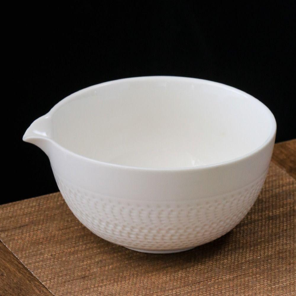 With Pouring Spout Tea Bowls Ceramic Matcha Making Tool New Matcha Bowl  Tea Lovers