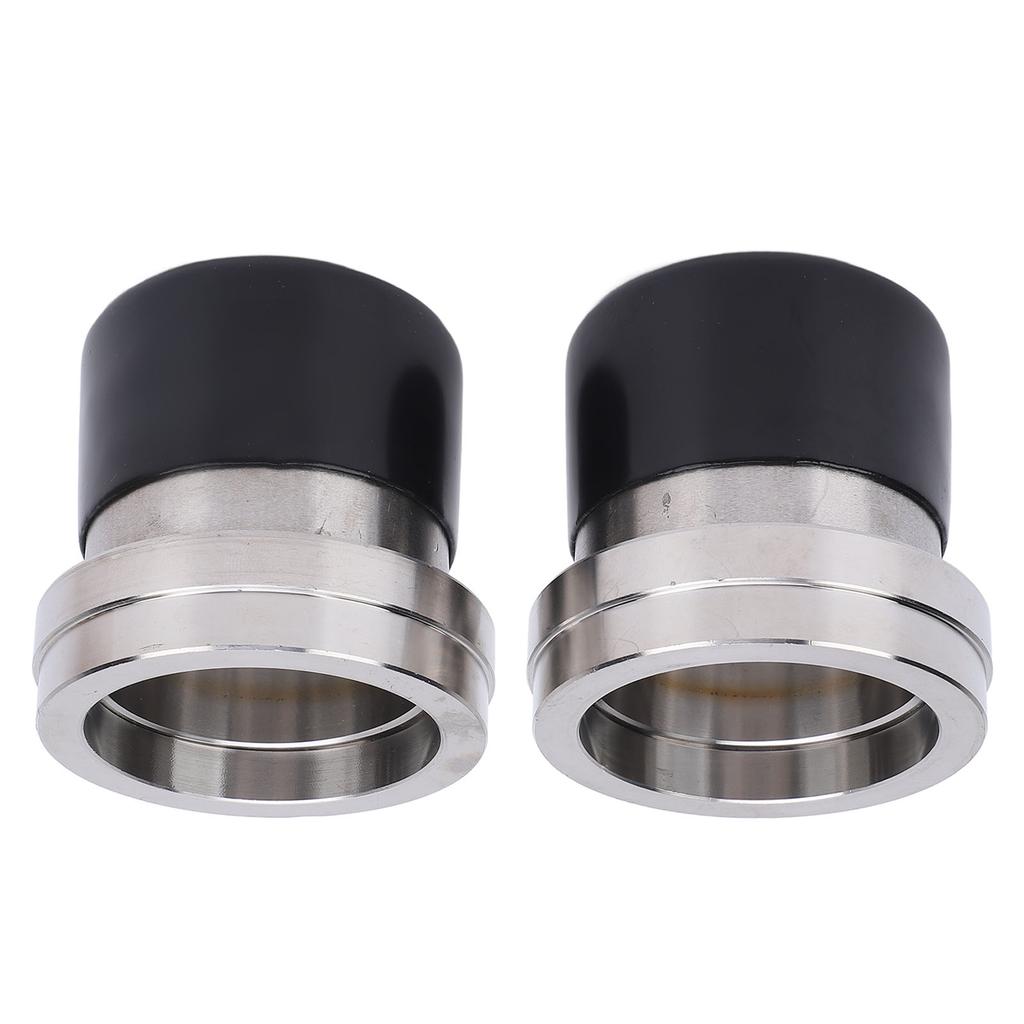 2 Pcs Trailer Bearing Protectors 2.441in Dia Auto Check Stainless Steel Aluminum Alloy for Boat Trailers