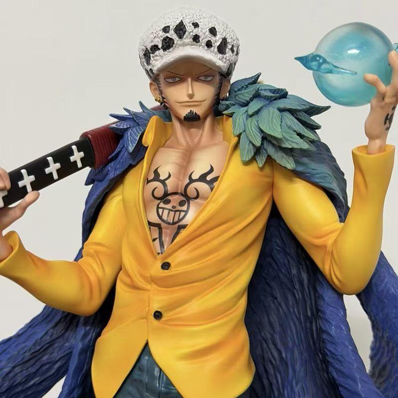 One Piece AS. Luo Anime Figura de Can be Glowing move be Head swap PVC 9.84Inch/25cm Combat Mode Collect ornament Toys Gifts