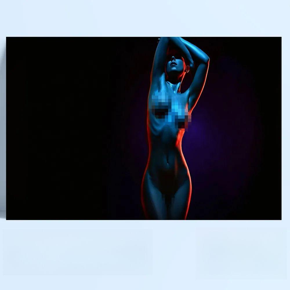 Erotic Poster Girls Hot 30x20cm Tin Sign Metal Wall Art Home Decor