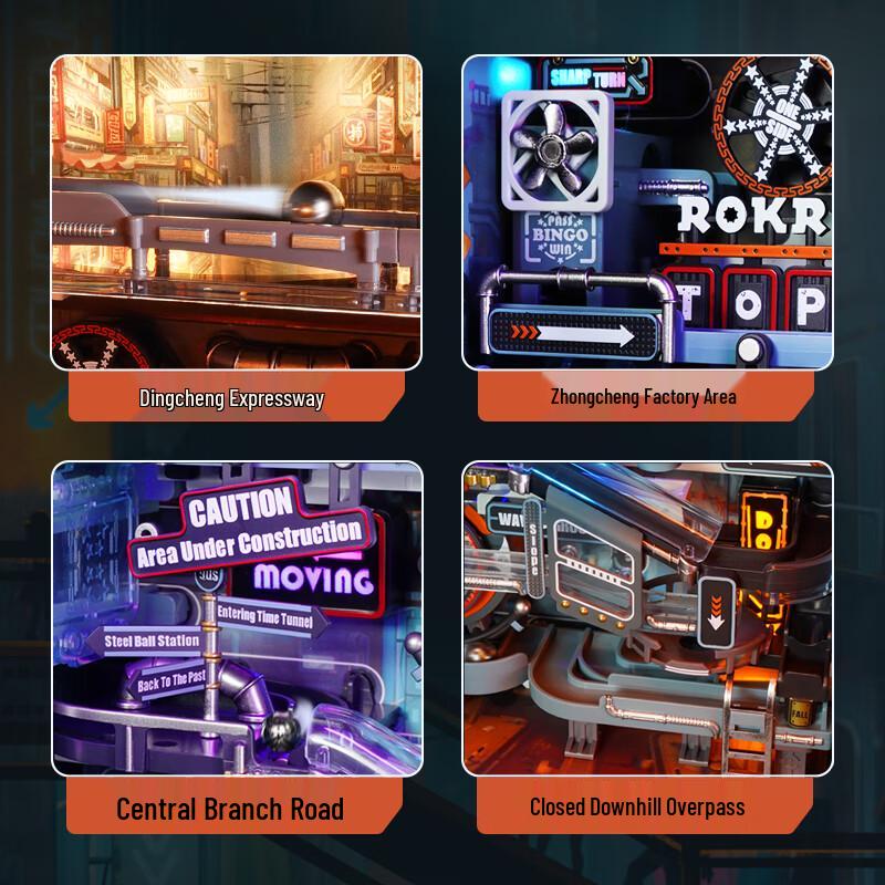 ROKR Mechanical Building Block Models