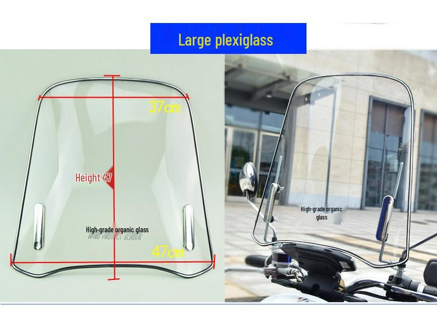 Electric Vehicle High-Definition Transparent Windshield